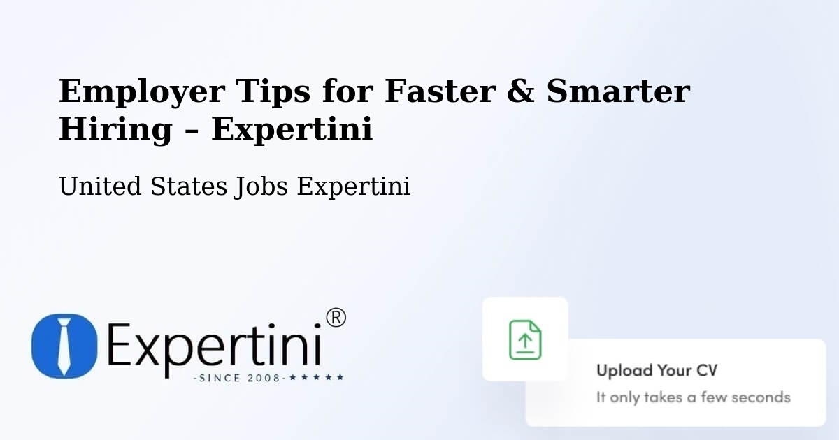 Employer Tips for Hiring & Recruitment – Weldon - Weldon, United States Jobs Expertini