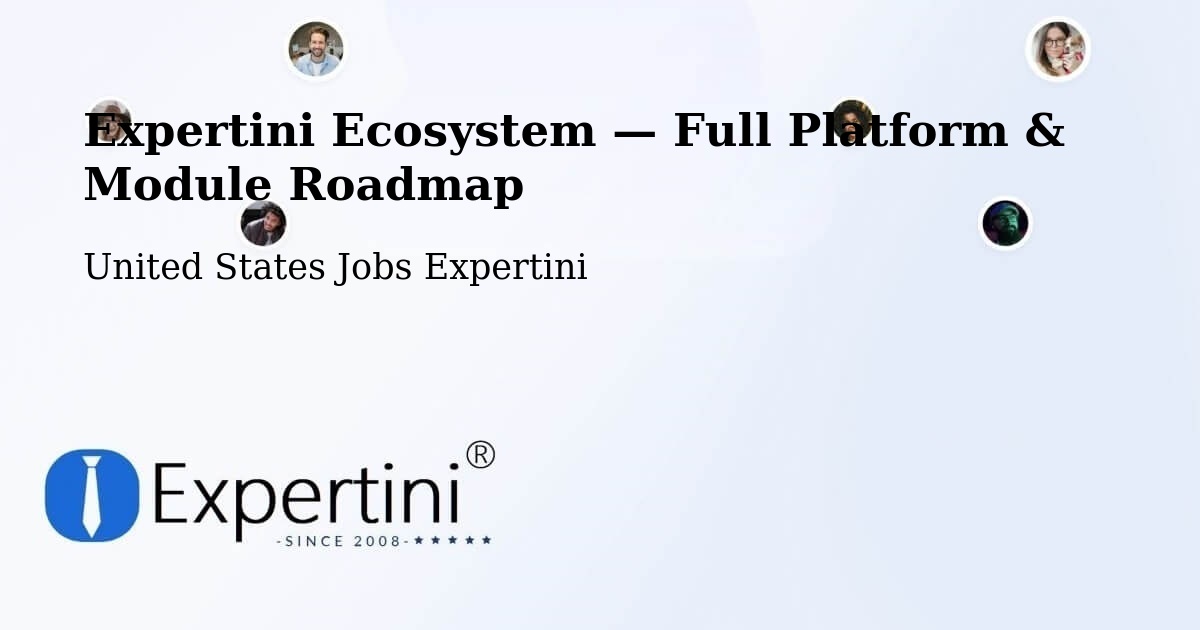 Expertini Ecosystem — Full Platform & Module Roadmap – Weldon