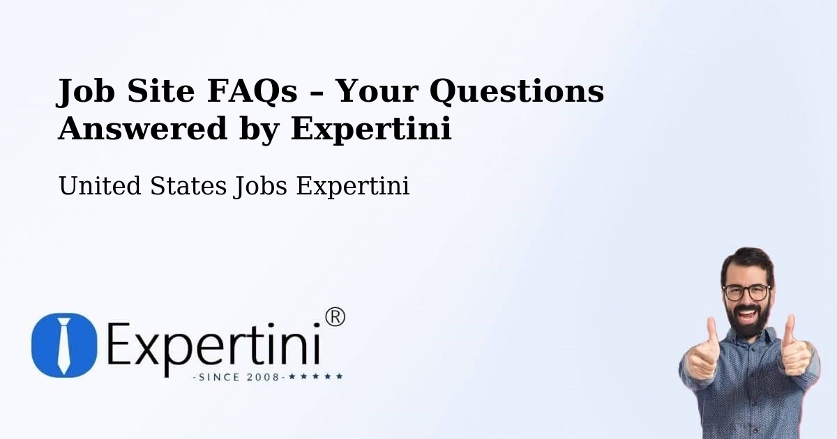 Job Site FAQs – Frequently Asked Questions – Weldon - Weldon, United States Jobs Expertini